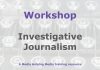 Workshop: Investigative journalism best practice Graphic for a Media Helping Media workshop outline