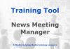 Tool: News Meeting Manager Graphic for a MHM training tool