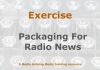 Exercise: Packaging for radio news Image to illustrate a MHM training exercise created with Gemini AI