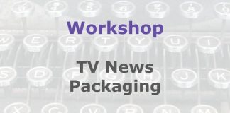 Workshop: TV news packaging