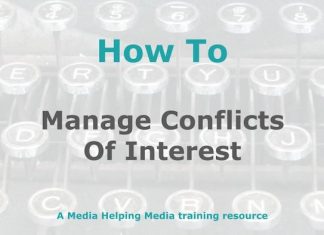 How to manage conflicts of interest Graphic for a MHM how-to article