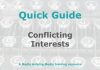 Quick Guide: Managing conflicts of interest Graphic for MHM Quick Guide Checklist