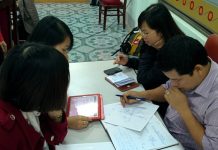 How to produce a radio current affairs programme Current affairs programme training in Vinh, Vietnam - image by MHM