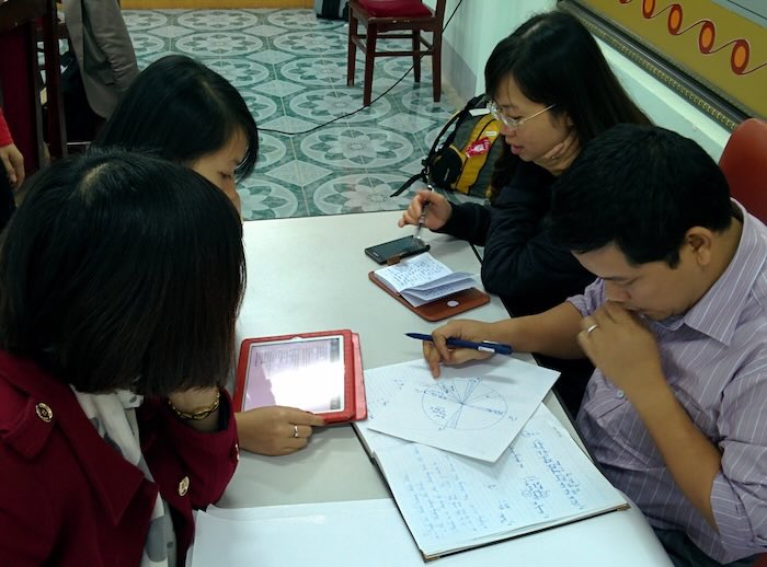 Current affairs programme training in Vinh, Vietnam - image by MHM