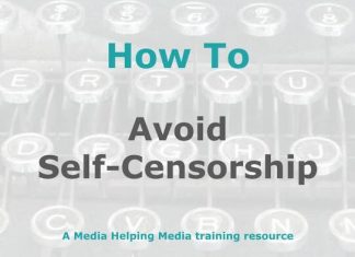 How to avoid self-censorship in your reporting Graphic for a MHM how-to article