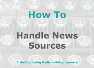 How to develop valuable news sources Graphic for a MHM how-to article