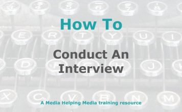 How to conduct an interview Graphic for a MHM how-to article