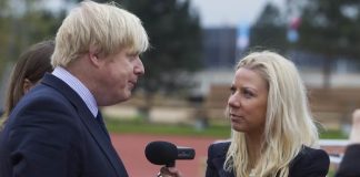 The power of quotes in journalism Boris Johnson interviewed by Anna Tsekouras 2014 - image by David Poultney released under Creative Commons