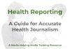 Health reporting for beginners Health Reporting - a MHM training article graphic
