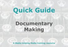 Making a documentary Graphic for MHM Quick Guide Checklist