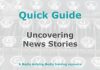 Quick Guide: Identifying newsworthiness Graphic for MHM Quick Guide Checklist