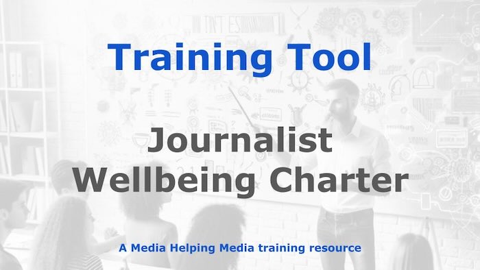 Graphic for an MHM training tool