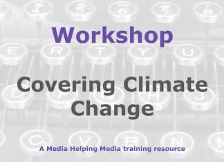 Workshop: Climate change Graphic for a Media Helping Media workshop outline