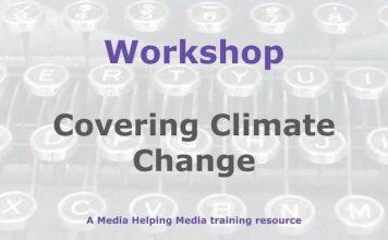 Workshop: Climate change Graphic for a Media Helping Media workshop outline