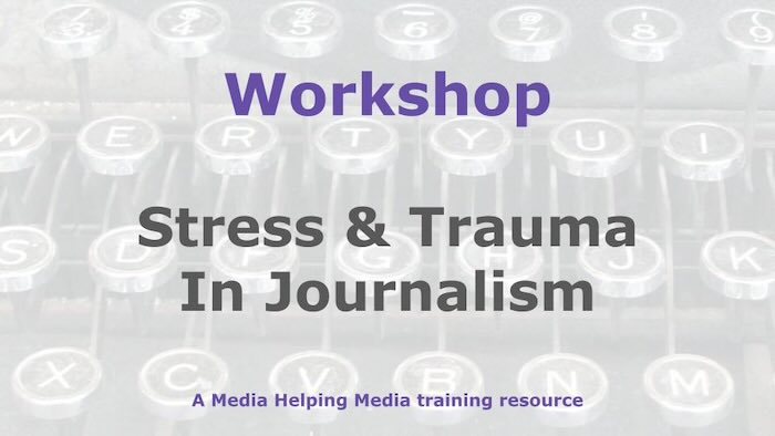 Graphic for a Media Helping Media workshop outline