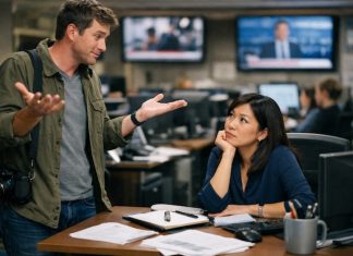 Identifying training needs for journalists Image of reporter and editor created by ChatGPT