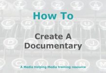 How to make a documentary Graphic for a MHM how-to article