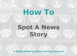 How to spot a news story Graphic for a MHM how-to article