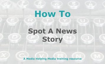 How to spot a news story Graphic for a MHM how-to article