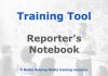 Tool: The MHM reporter’s notebook Graphic for an MHM training tool