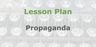 Lesson: Journalism and propaganda Graphic for a MHM lesson plan