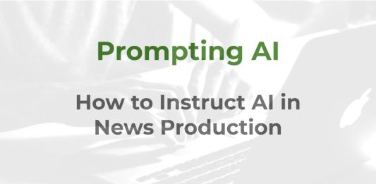 Prompting AI - a MHM training article graphic