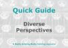 Quick Guide: Diverse perspectives in news Graphic for MHM Quick Guide Checklist