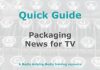 Quick Guide: TV news packaging Graphic for MHM Quick Guide Checklist