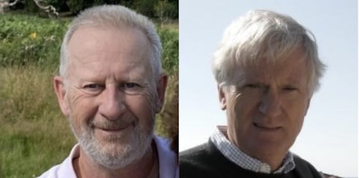 Dave Brewer and Bob Eggington - the MHM team