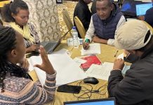 What is news? Image of journalists at a Fojo Media Institute training session