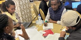 What is news? Image of journalists at a Fojo Media Institute training session