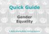 Quick Guide: Gender equality in journalism Graphic for MHM Quick Guide Checklist