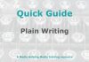 Quick Guide: Plain writing Graphic for MHM Quick Guide Checklist