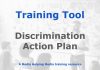 Tool: Discrimination awareness for news managers Graphic for newsroom discrimination action plan