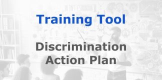 Tool: Discrimination awareness for news managers Graphic for newsroom discrimination action plan