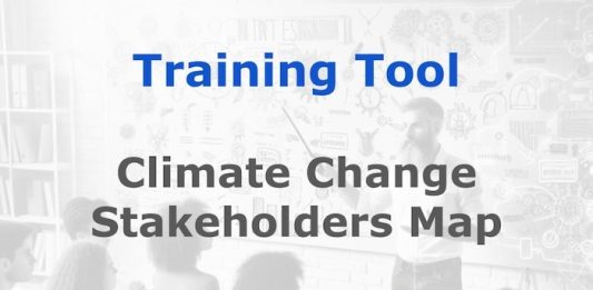 Climate change stakeholder map