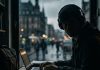 Trauma and stress in exile journalism Image of a journalist working at a computer - created using Gemini AI