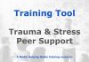 Tool: Peer support for journalists facing trauma and stress Trauma & Stress Peer Support Tool graphic