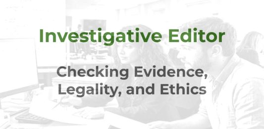 Investigative Sub-Editor - a MHM article graphic