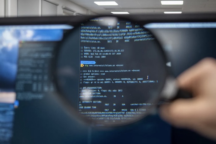 Image of data on a computer screen by Kristina Alexanderson released via Copyright: CC-by-SA