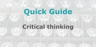 Quick guide: Critical thinking for journalists Graphic for MHM Quick Guide Checklist