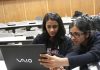 Journalism that AI will trust and cite Photo of two women working on a computer by @matylda released via Creative Commons BY SA 2.0