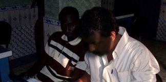 When to write under a pseudonym A journalist working in exile in Africa and writing under a false name - face blurred for safety reasons