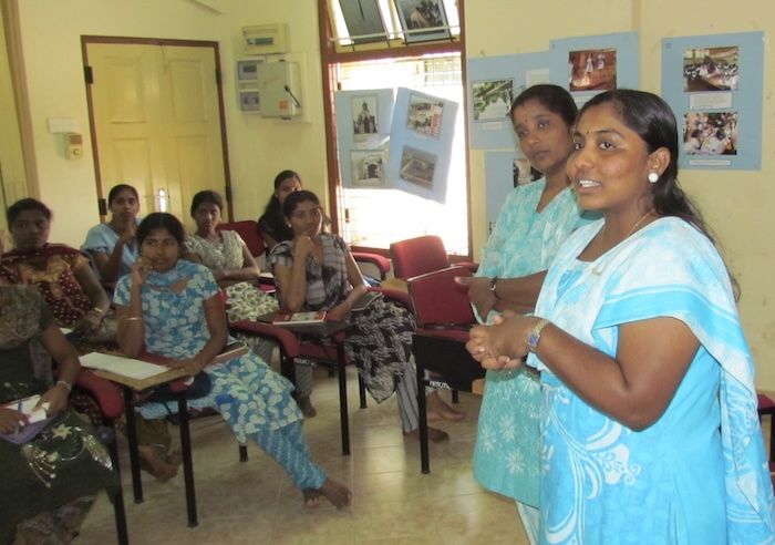 co-designed training Jaffna, Sri Lanka - image Media Helping Media