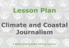 Lesson: Climate and coastal journalism Graphic for a lesson plan on Climate and Coastal Journalism