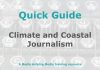 Quick Guide: Climate and coastal journalism Graphic for a MHM Quick Guide Climate and Coastal Journalism